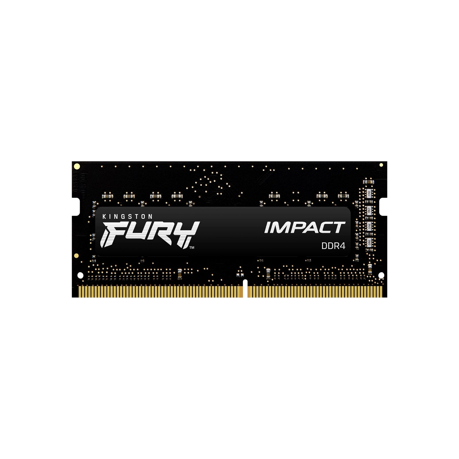Kingston Fury Impact KF432S20IB/16 16GB DDR4 3200MHz Non ECC Memory RAM SODIMM Kingston Fury Impact KF432S20IB/16 16GB DDR4 3200MHz Non ECC Memory RAM SODIMM